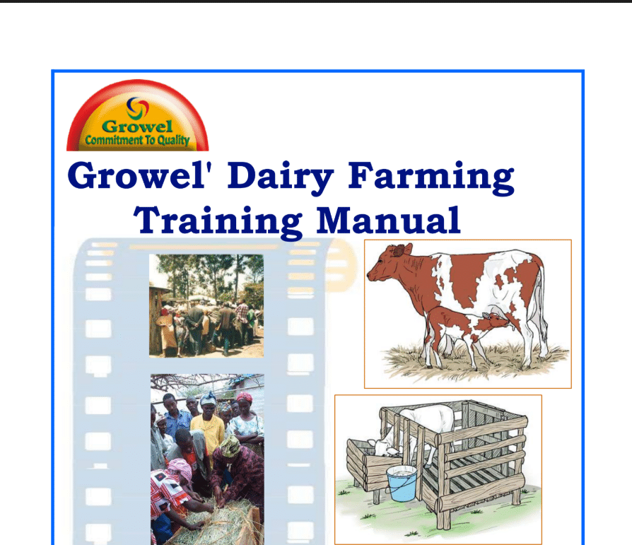 Dairy Farmers Training Manual